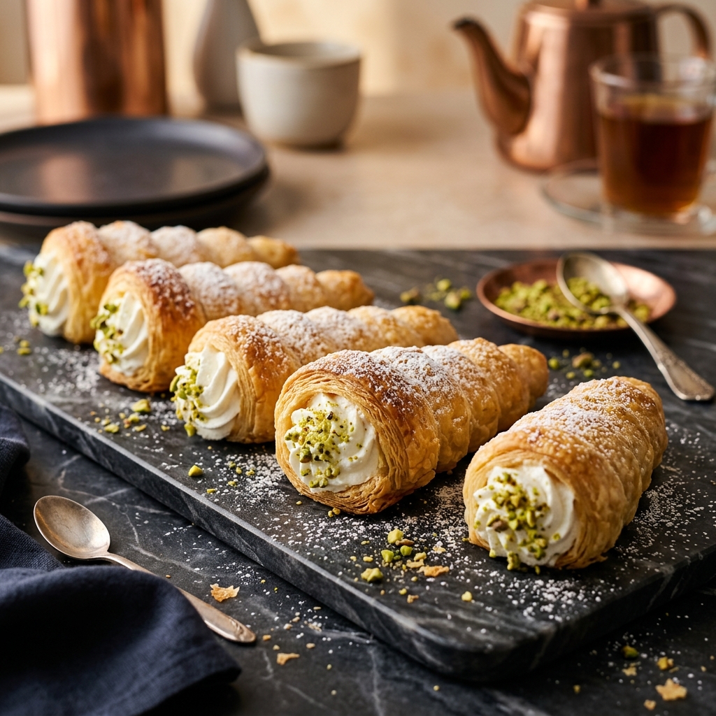 Asal Maison cream rolls